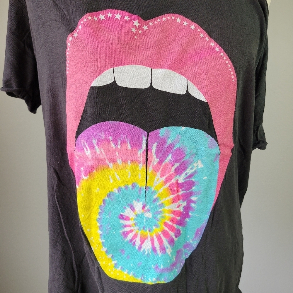 LAUREN MOSHI // ltd ed amara journey departure symmetric shoulder cut out tee - Picture 6 of 15